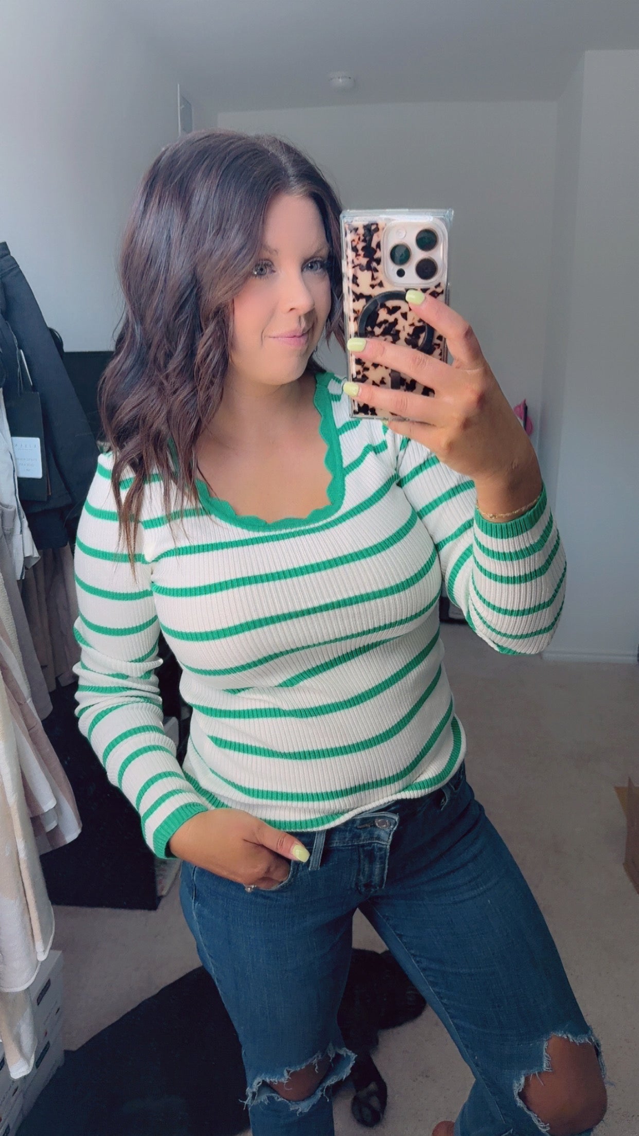 Kelly Striped Long Sleeve