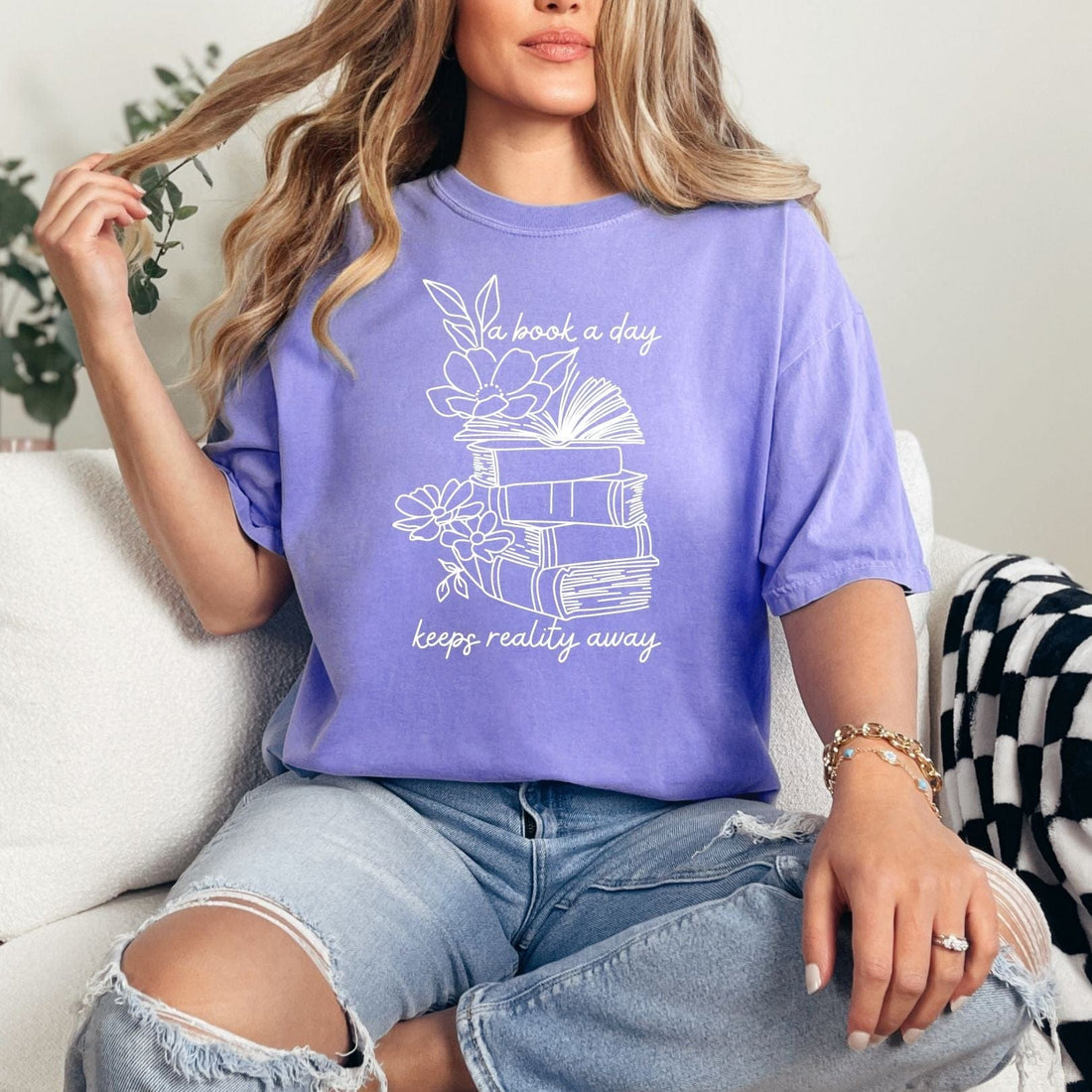 Cozy Book Lover Tee