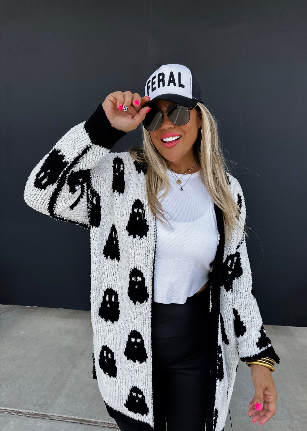 Halloween cloud cardigans