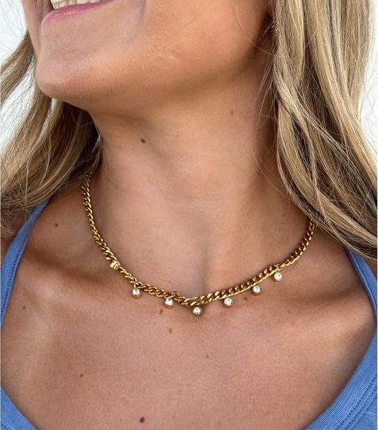 Diamond Chain Necklace