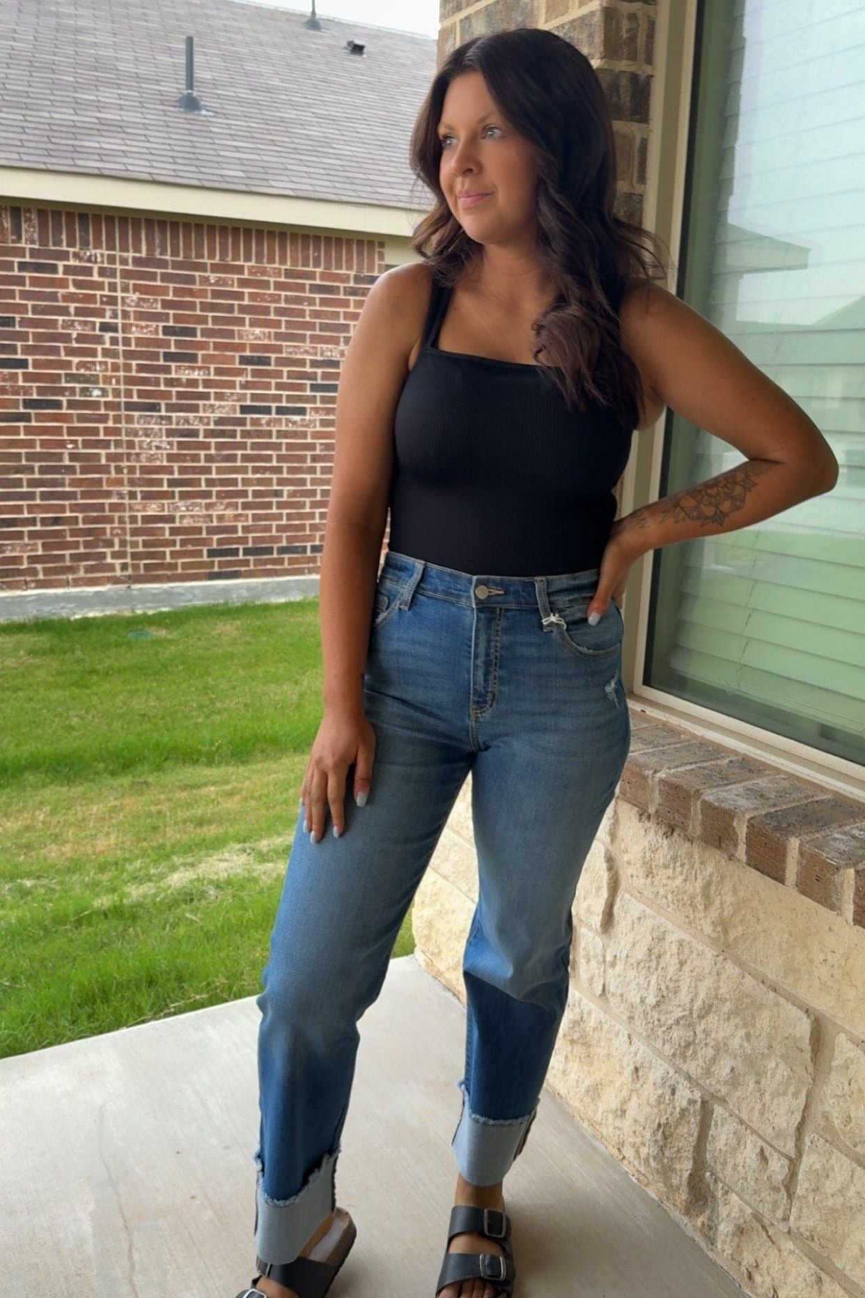 Nina Cuffed Kancan Jeans