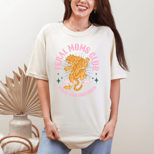 Feral Mom's Club Graphic Tee - Ave