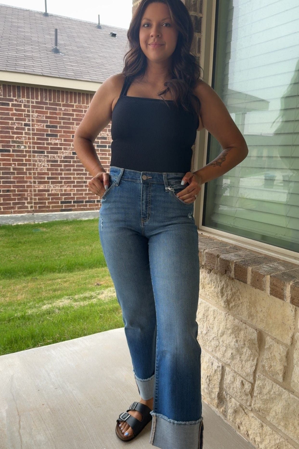 Nina Cuffed Kancan Jeans