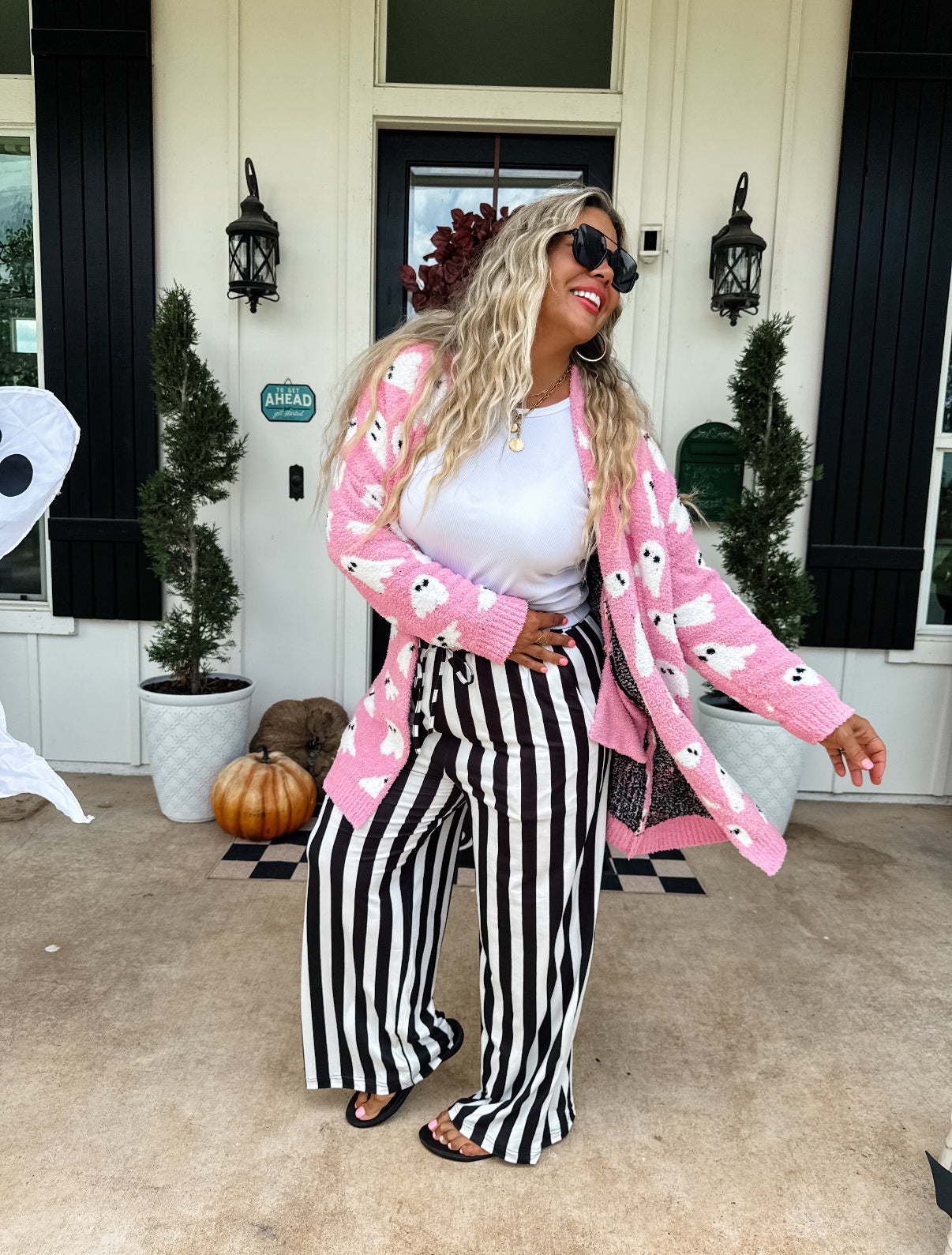 Halloween cloud cardigans