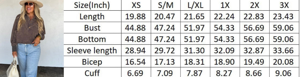 Marley Button Down Sweatshirt